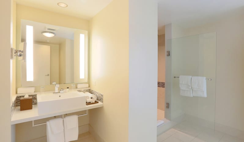 Eden Roc - Deluxe Ocean View Bathroom